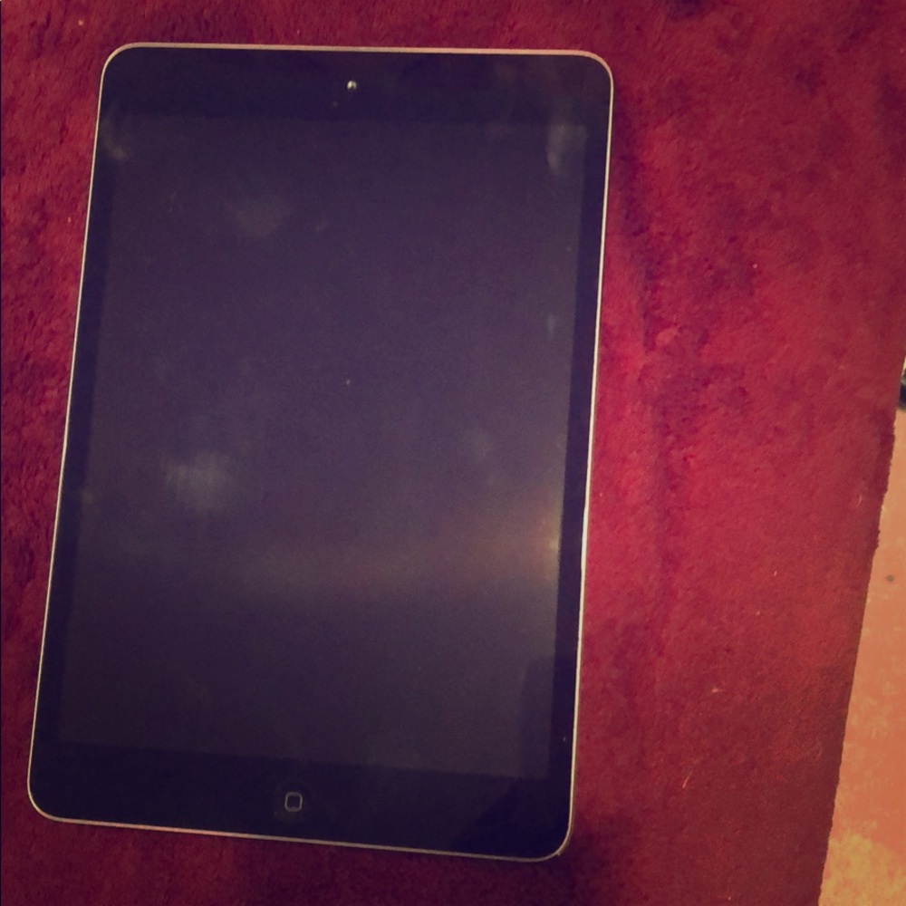 iPad with case
